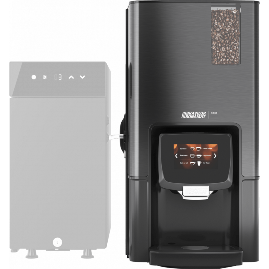 Bravilor Bonamat Sego 11L - Volautomatische Espressomachine - Verse Melk - 230V