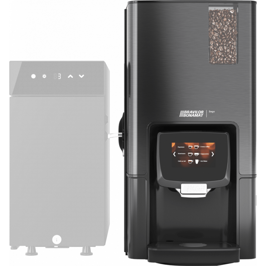 Bravilor Bonamat Sego 11L - Vollautomatische Espressomaschine - Frischmilch - 230 V