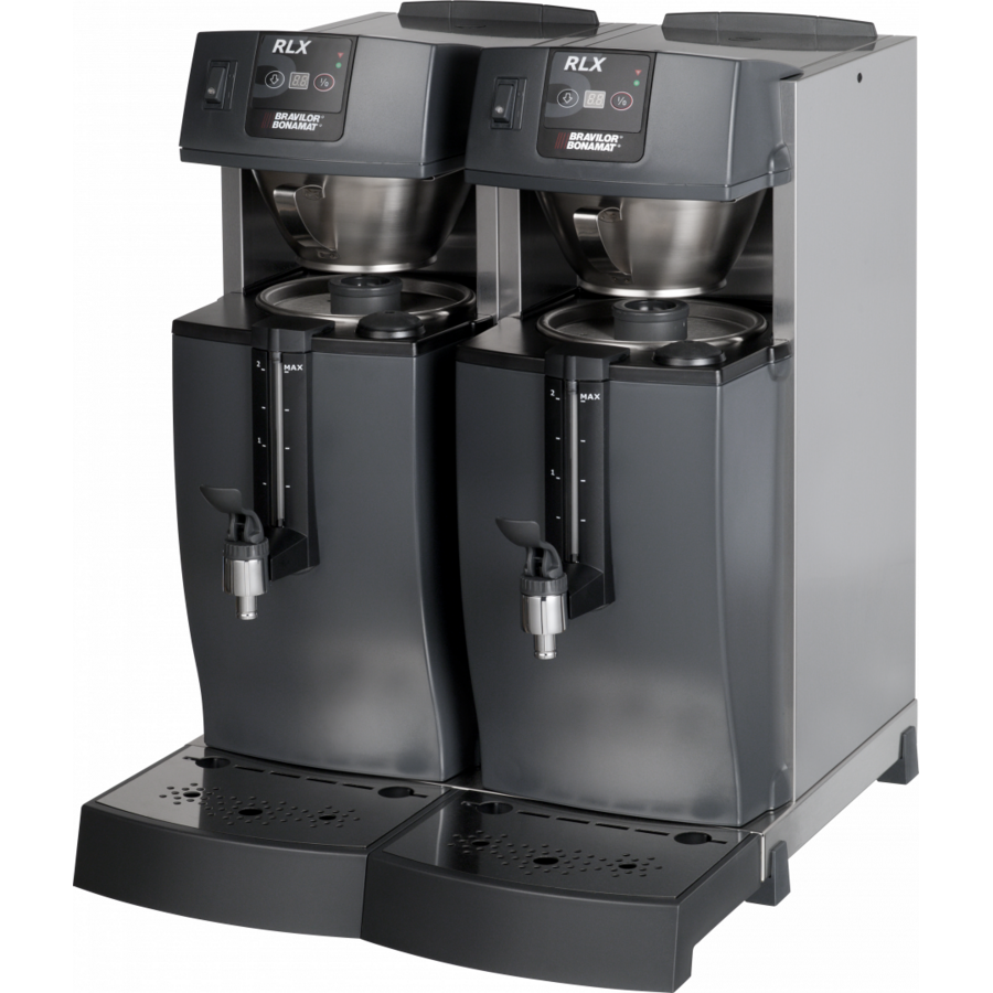 Product title: Bravilor Bonamat RLX 55 - Filter coffee machine - Double fixed container - Water connection - 230V