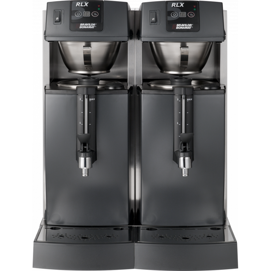 Product title: Bravilor Bonamat RLX 55 - Filter coffee machine - Double fixed container - Water connection - 230V