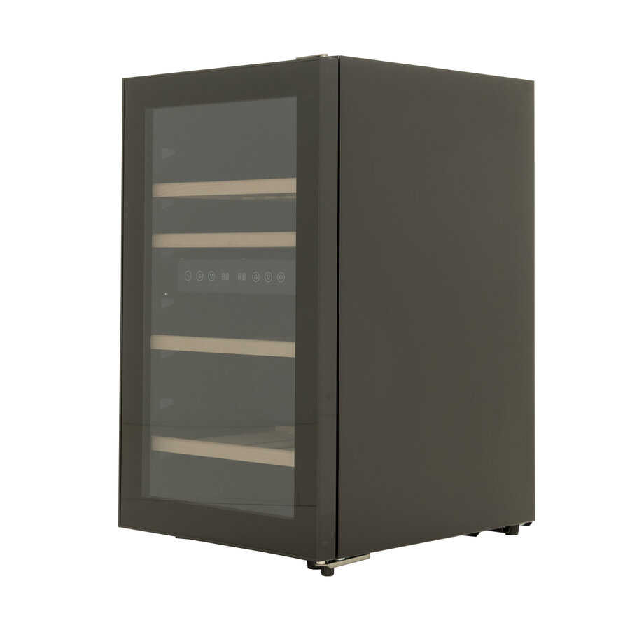 Exquisit GCWK120 - Wine Cooler - 45 Bottles - Black - 84cm High