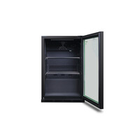 C1H-ECO-865-BK-NL-HU - Extreem Zuinige Backbarkoeler - 1 Deur - Zwart - 130 Liter