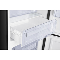 BONN325-040CB - Fridge-freezer combination - 315 Liters - Black - Energy class C
