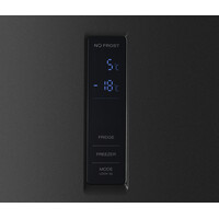 BONNMD460-WS-150-041CDI - Cross-Door Koel-vriescombinatie - Dark Inox - 419 Liter - Energieklasse C