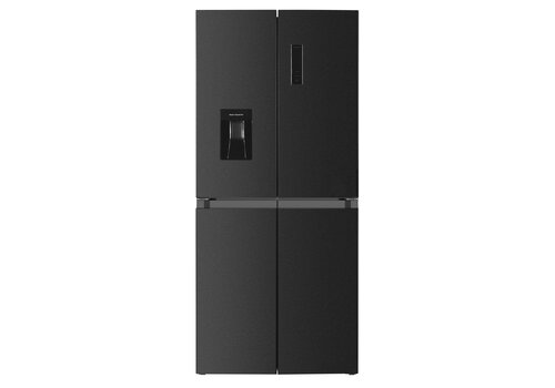  Frilec BONNMD460-WS-150-041CDI - Cross-Door Koel-vriescombinatie - Dark Inox - 419 Liter - Energieklasse C 