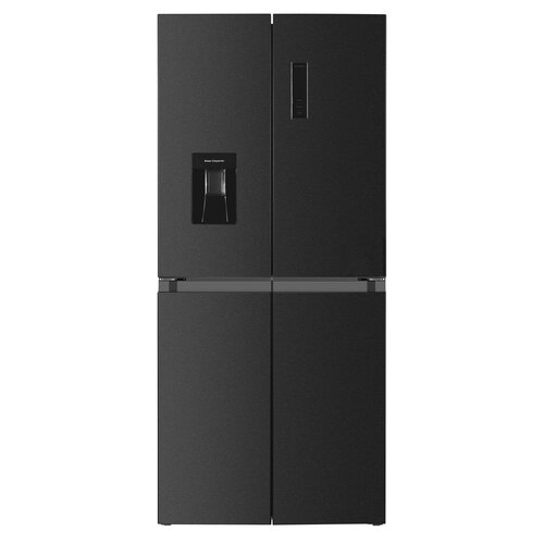  Frilec BONNMD460-WS-150-041CDI – Kühl-/Gefrierkombination mit Kreuztür – Dunkler Edelstahl – 419 Liter – Energieeffizienzklasse C 
