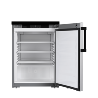 Under-counter Refrigerator | Stainless Steel | Lock | 134 liters | +1°C to +15°C | 60x64.8x85.2 cm