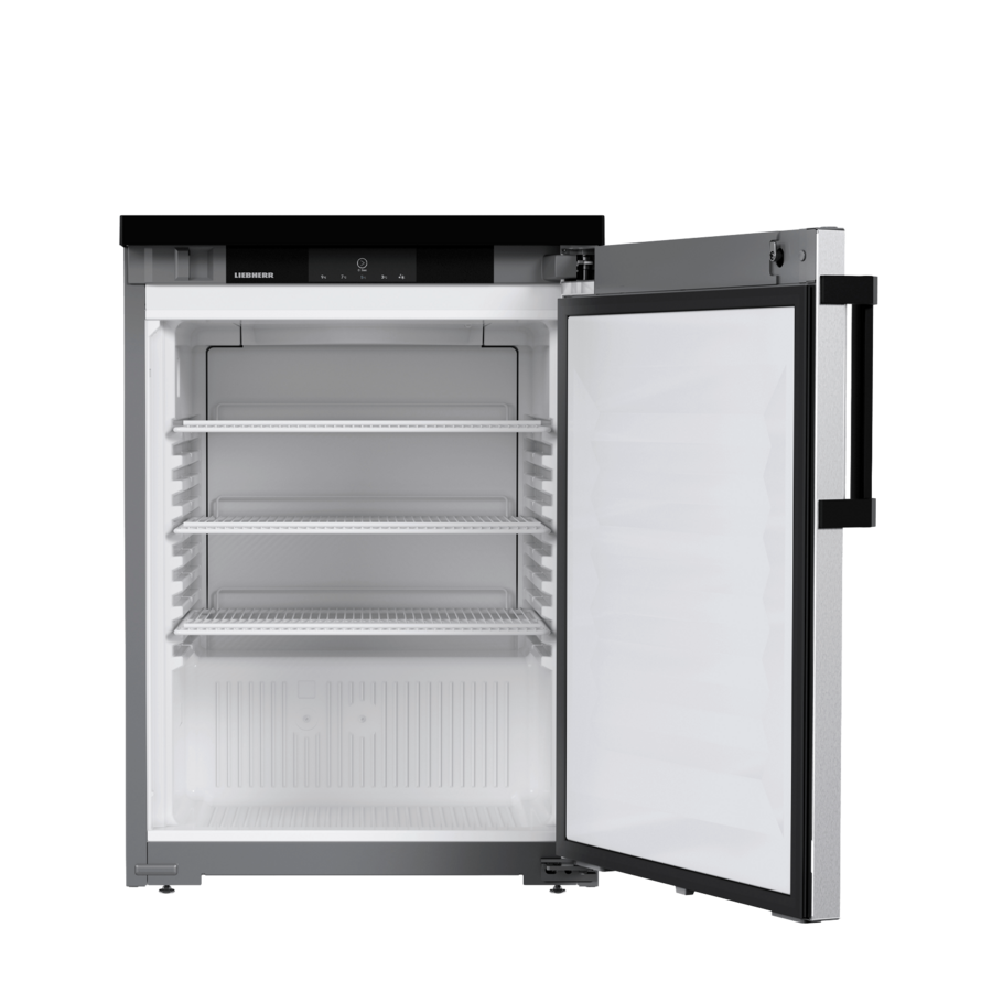 Onderbouw Koelkast | RVS | Slot | 134 liter | +1°C tot +15°C | 60x64,8x85,2 cm