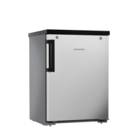 Réfrigérateur sous plan de travail | Acier inoxydable | Verrouillage | 134 litres | +1 °C à +15 °C | 60 x 64,8 x 85,2 cm