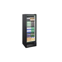 Display Cooler with Hinged Door | 364 Liters | Black | 719 x 650 x 1985 | Energy Class A