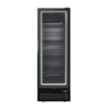 Husky Display Cooler with Hinged Door | 364 Liters | Black | 719 x 650 x 1985 | Energy Class A