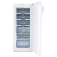 Congélateur commercial - 202 litres - Blanc - 6 tiroirs - Hauteur : 145 cm