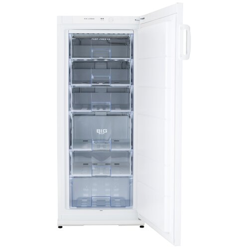  Exquisit Gewerbegefrierschrank – 202 Liter – Weiß – 6 Schubladen – 145 cm hoch 