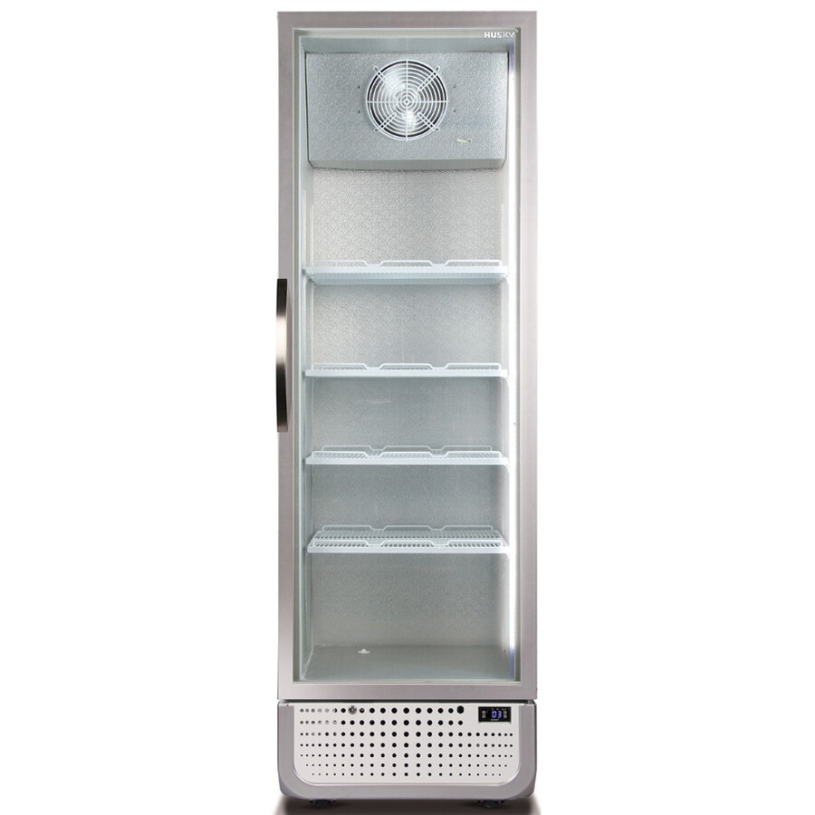 Display cooler with glass door | White | No-Frost | 410 Liters | 720x650x1990