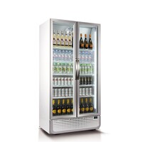Double door display cooler | White | No-Frost | 728 Liters | 719 x 1000 x 1985 mm