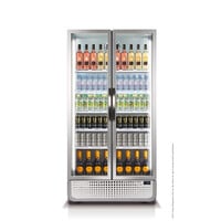 Dubbeldeurs Displaykoeler | Wit  | No-Frost | 728 Liter | 719 x 1000 x 1985 mm
