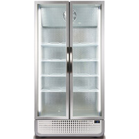 Vitrine réfrigérée à double porte | Blanche | No-Frost | 728 litres | 719 x 1000 x 1985 mm