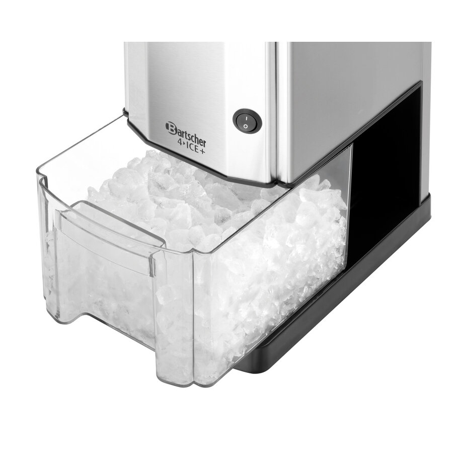 Professional Ice Crusher - 15kg per hour - Stainless Steel - 46cm High