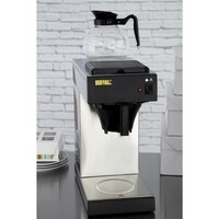 Koffiezetapparaat met glazen kan 2 liter | 85°C tot 98°C | 46(h) x 21,5(b) x 40(d)cm