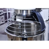 Mélangeur planétaire professionnel - 10 litres - 3 vitesses - Blanc - Comprend 3 accessoires