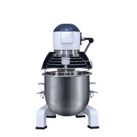 Professional Planetary Mixer - 10 Liters - 3 Speeds - White - Includes 3 Attachments
