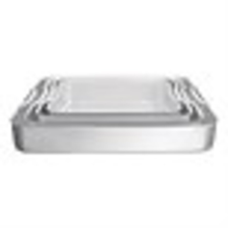 Vogue extra diepe aluminium braadslede 61cm met geïntegreerde handgrepen