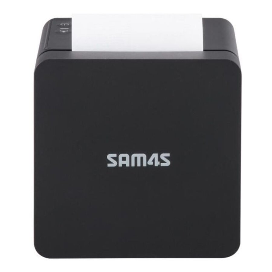 Imprimante thermique de reçus SAM4S G-Cube - WiFi/USB/Ethernet - 250 mm/s - Noir - 123 x 123 x 123 mm