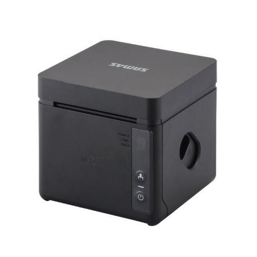  Sam4s SAM4S G-Cube Thermal Receipt Printer - WiFi/USB/Ethernet - 250mm/sec - Black - 123x123x123mm 