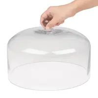 Glass cake dome with knob | 20(h) x 28.5(Ø)cm