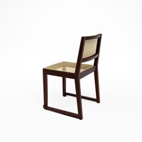Stapelbare Horeca Stoel | Walnut | 50x50x84 cm | Set van 4