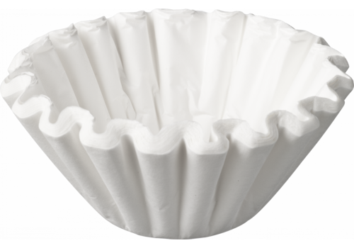  Bravilor Bonamat Koffiefilterpapier | Wit | Ø 85x245mm  | 4 x 250 Stuks 