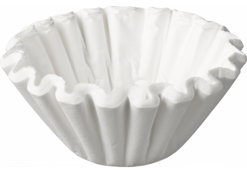  Bravilor Bonamat Korffilterpapier B20 (HW) | Wit | Ø 203/535 mm | 250 Stuks 