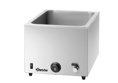  Bartscher Bain-Marie 1/1 GN 200 mm with drain tap – Professional warming device 