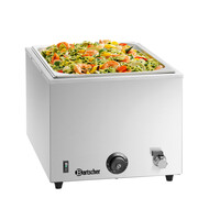 Bain-Marie 1/1 GN 200 mm mit Ablasshahn – Professionelles Warmhaltegerät
