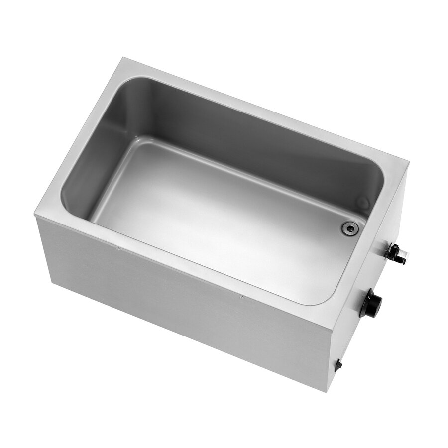 Bain-Marie 1/1 GN 200 mm mit Ablasshahn – Professionelles Warmhaltegerät