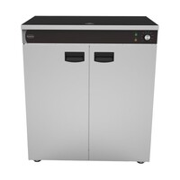 warmhoudkast met 2 deuren | 90 tot 120 borden | 230V | +30/+85ºC | 750x485x850 mm