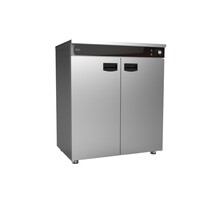 Wärmeschrank mit 2 Türen | 90 bis 120 Platten | 230 V | +30/+85 °C | 750 x 485 x 850 mm