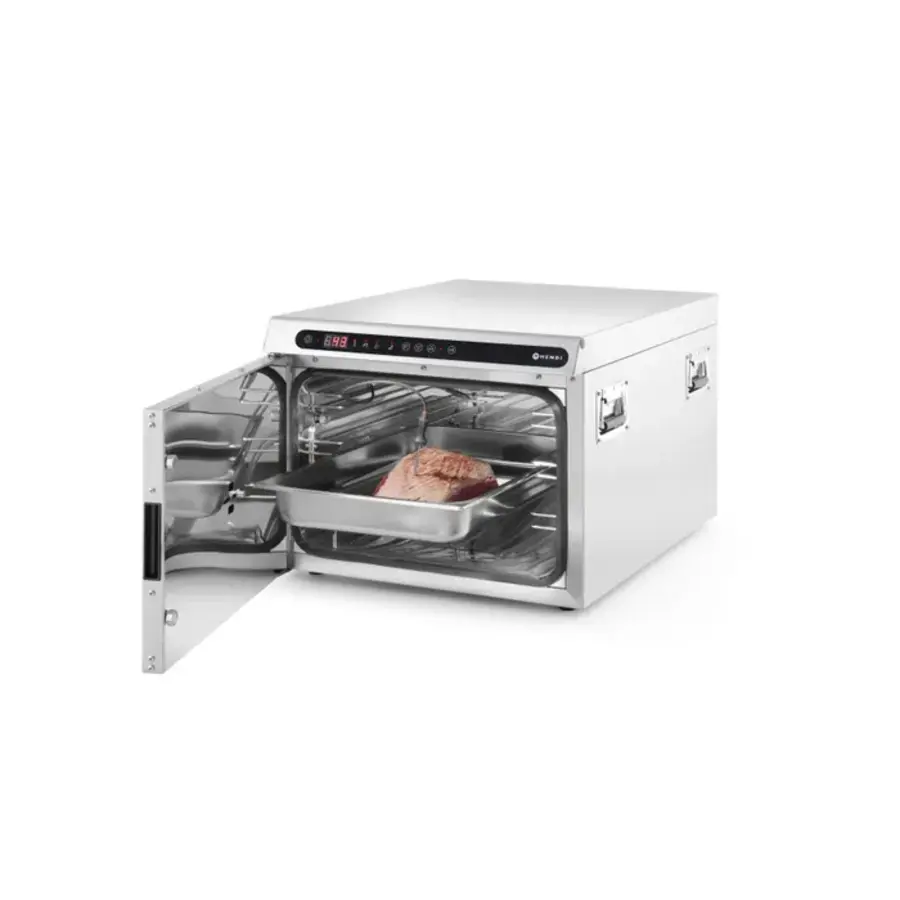 Cook & Hold Oven - Digitaal - Inclusief Kernthermometer - Voor 3x GN 1/1 of 600x400mm - 495x690x413mm