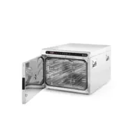Four de maintien au chaud numérique avec thermomètre à cœur intégré - Pour 3 cuves GN 1/1 ou 600 x 400 mm - 495 x 690 x 413 mm
