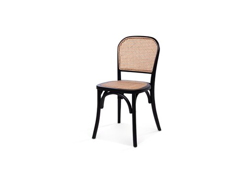 HorecaTraders Ensemble de 4 chaises d'accueil empilables avec sièges interchangeables et revêtement en velours 