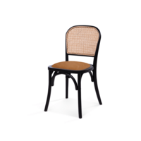 Ensemble de 4 chaises d'accueil empilables avec sièges interchangeables et revêtement en velours