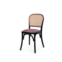 Ensemble de 4 chaises d'accueil empilables avec sièges interchangeables et revêtement en velours
