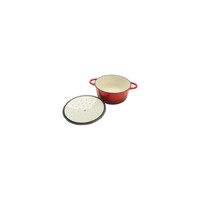 Cast Iron Casserole Ø28 cm 6.5L Enameled Red