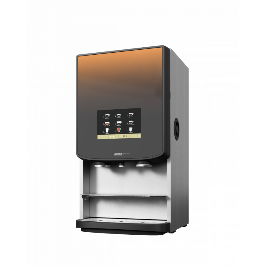 Machine à café instantané Bolero Turbo XL 53 - 5 boîtes - 464 x 504 x 845 mm