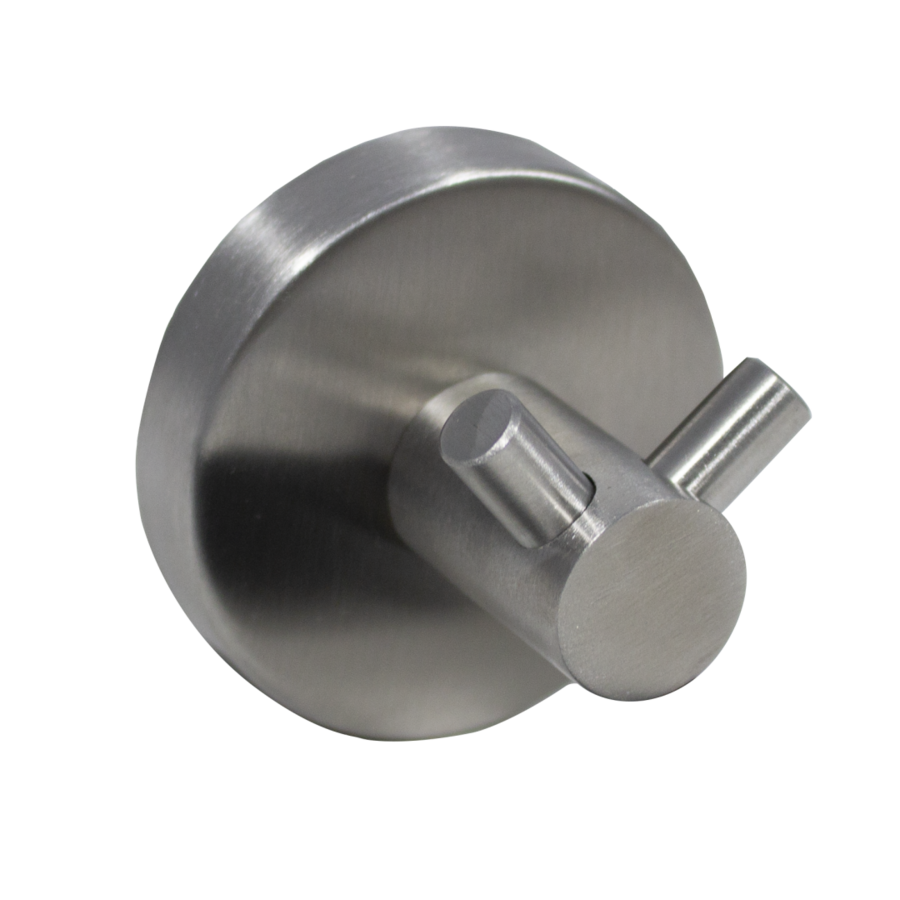 Stainless Steel Double Wall-Mounted Clothes Hook – Luxury Design Coat Hook for Hospitality and Sanitary Facilities