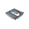 Creativ Stainless Steel Squat Toilet for Hospitality and Public Sanitary Spaces – Built-in Floor Model