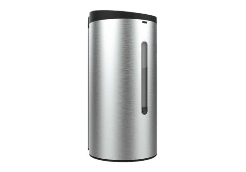  HorecaTraders Electronic Stainless Steel Soap and Disinfectant Dispenser with Sensor | 700 ml | 100×110×220 mm 