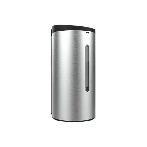  HorecaTraders Electronic Stainless Steel Soap and Disinfectant Dispenser with Sensor | 700 ml | 100×110×220 mm 