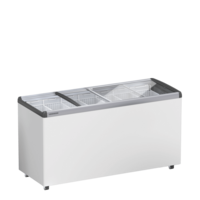 IJsconservator 398L met Glazen Schuifdeksels en LED Verlichting