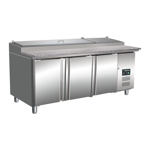  Saro Refrigerated Preparation Table 3 Doors with Fan 